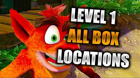 crash bandicoot metal boxes|Crash Bandicoot 1 all boxes.